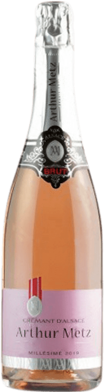 Envio grátis | Espumante rosé Maison Arthur Metz Rosé Brut Reserva A.O.C. Crémant d'Alsace Alsácia França 75 cl