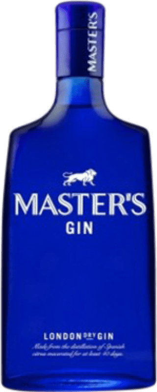 12,95 € Spedizione Gratuita | Gin MG Master's London Dry Gin Bottiglia Medium 50 cl