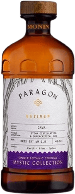 送料無料 | シュナップ Monin Paragon Vetiver フランス ボトル Medium 50 cl アルコールなし