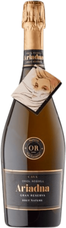 34,95 € Бесплатная доставка | Белое вино Oriol Rossell Ariadna Природа Брута Гранд Резерв D.O. Cava