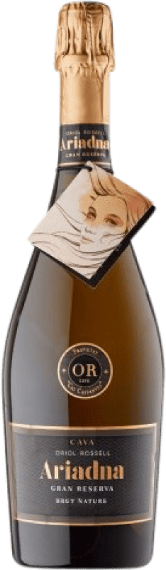 Envío gratis | Vino blanco Oriol Rossell Ariadna Brut Nature Gran Reserva D.O. Cava Cataluña España 75 cl