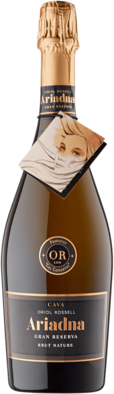 25,95 € | Белое вино Oriol Rossell Ariadna Природа Брута Гранд Резерв D.O. Cava Каталония Испания 75 cl