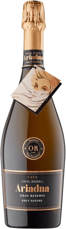 24,95 € | Vinho Branco Oriol Rossell Ariadna Brut Nature — Bruto Natural Grande Reserva D.O. Cava Catalunha Espanha 75 cl
