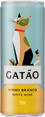 2,95 € | Vin blanc Borges Gatao Blanco Jeune I.G. Vinho Verde Vinho Verde Portugal Loureiro, Treixadura Canette 25 cl