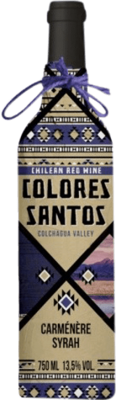 送料無料 | 赤ワイン Nuevo Mundo Colores Santos Carmenère Syrah 高齢者 I.G. Valle de Colchagua チリ Syrah, Carmenère 75 cl