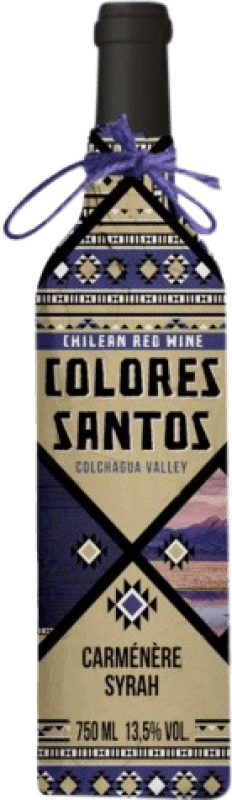 12,95 € Free Shipping | Red wine Nuevo Mundo Colores Santos Carmenère Syrah Aged I.G. Valle de Colchagua