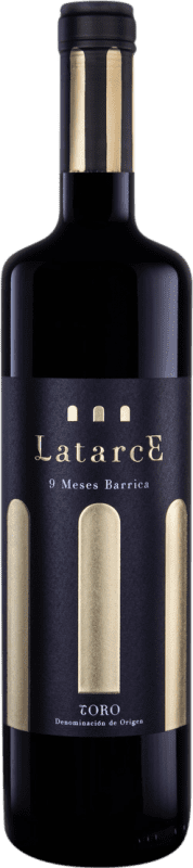 Envío gratis | Vino tinto Castillo Latarce Nueve Meses 9 Barrica D.O. Toro Castilla y León España Tinta de Toro 75 cl