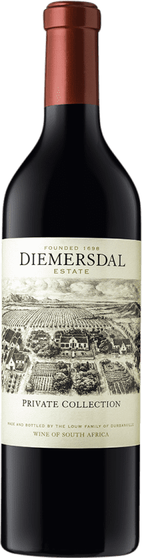 Free Shipping | Red wine Diemersdal Private Collection South Africa 75 cl