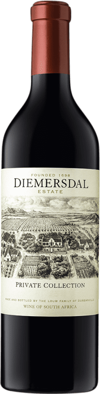 Envío gratis | Vino tinto Diemersdal Private Collection Sudáfrica 75 cl