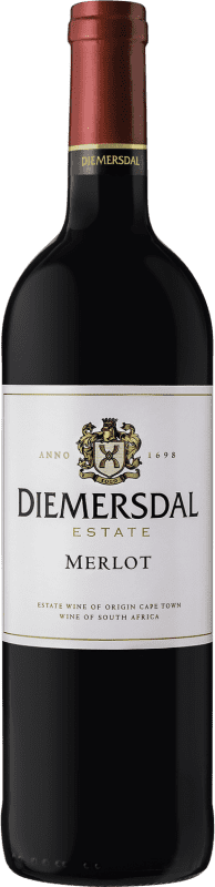 Free Shipping | Red wine Diemersdal South Africa Merlot 75 cl