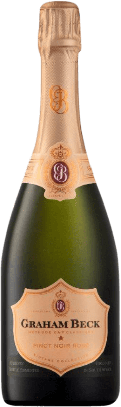 38,95 € Envio grátis | Espumante rosé Graham Beck Rose