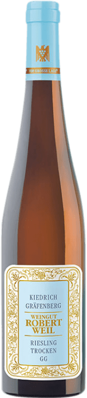 179,95 € | Vin blanc Robert Weil Kiedrich Gräfenberg Sec V.D.P. Grosses Gewächs GG Allemagne Riesling Bouteille Magnum 1,5 L