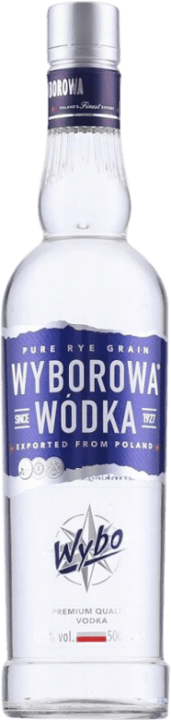 Envio grátis | Vodca Wyborowa Polônia Garrafa Medium 50 cl