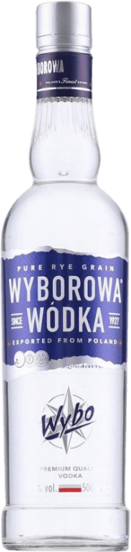 Kostenloser Versand | Wodka Wyborowa Polen Medium-Flasche 50 cl