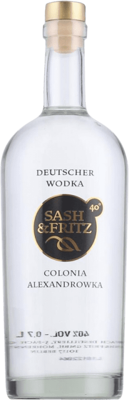 Envio grátis | Vodca Sash & Fritz Alemanha 70 cl