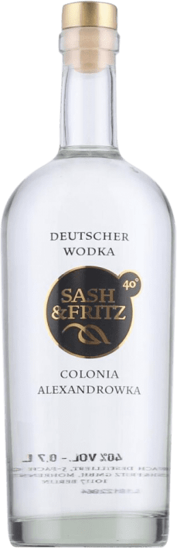 Envio grátis | Vodka Sash & Fritz Alemanha 70 cl