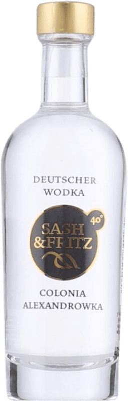 Envío gratis | Vodka Sash & Fritz Alemania Botellín Miniatura 10 cl