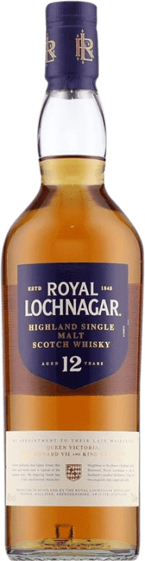 Envoi gratuit | Single Malt Whisky Royal Lochnagar Highlands Royaume-Uni 12 Ans 70 cl