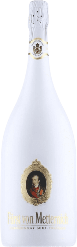 Spedizione Gratuita | Spumante bianco Fürst von Metternich Brut Germania Chardonnay Bottiglia Magnum 1,5 L