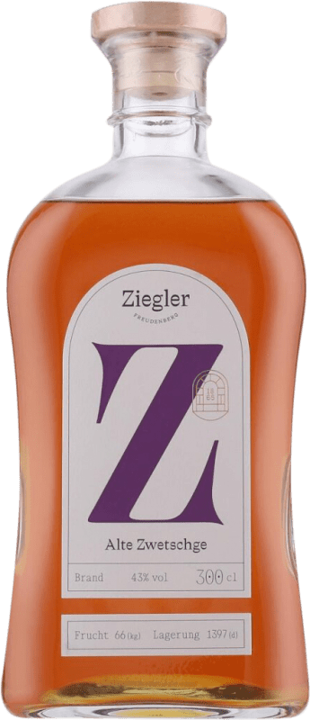627,95 € Kostenloser Versand | Marc Edelbrände Ziegler Alte Zwetschge Spezielle Flasche 3 L