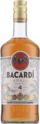 ラム Bacardí Añejo Cuatro 4 年 70 cl