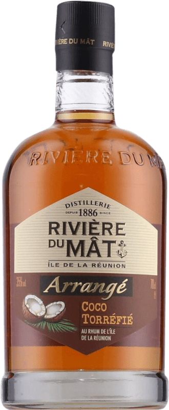Kostenloser Versand | Rum Rivière Du Mat Arrangé Torréfié Frankreich 70 cl Coco — Kokosnuss