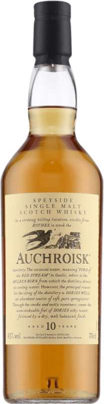 53,95 € | Single Malt Whisky Auchroisk. Flora & Fauna Scotland United Kingdom 10 Years 70 cl