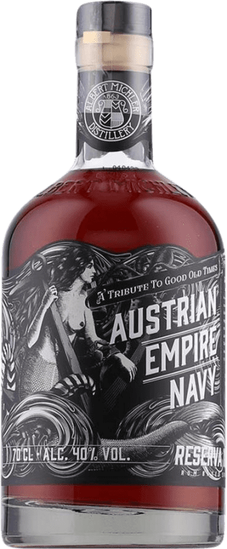 送料無料 | ラム Albert Michler Austrian Empire 1863 Navy Strength — カスクストレングス レセルバ バルバドス 70 cl