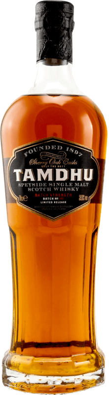 86,95 € | Whisky Single Malt Tamdhu Batch Strength Sherry Oak Casks Batch Nº 008 Limited Release Ecosse Royaume-Uni 70 cl
