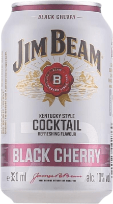 Free Shipping | Soft Drinks & Mixers Jim Beam Black Cherry United States Can 33 cl