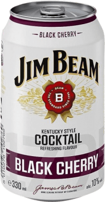 Напитки и миксеры Коробка из 12 единиц Jim Beam Black Cherry Банка 33 cl