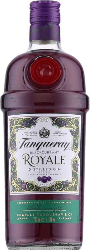 Бесплатная доставка | Джин Tanqueray Blackcurrant Royale Gin Объединенное Королевство 70 cl