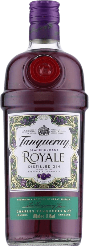 21,95 € 免费送货 | 金酒 Gin Tanqueray Royale — 皇家 Blackcurrant — 黑加仑, Vanilla — 香草