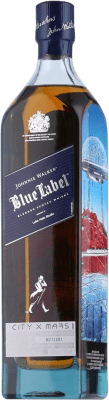 Blended Whisky Johnnie Walker Cities of the Future Mars Blue — Edition Blau, Limitierte Edition