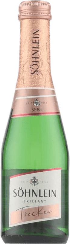 Spedizione Gratuita | Spumante bianco Söhnlein Brillant Brillant Secco Germania Piccola Bottiglia 20 cl