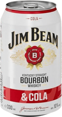 102,95 € Envoi gratuit | Boîte de 24 unités Boissons et Mixers Jim Beam Cola Canette 33 cl