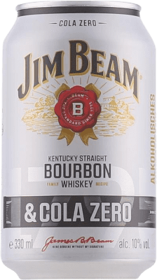 5,95 € Spedizione Gratuita | Bibite e Mixer Jim Beam Cola Lattina 33 cl