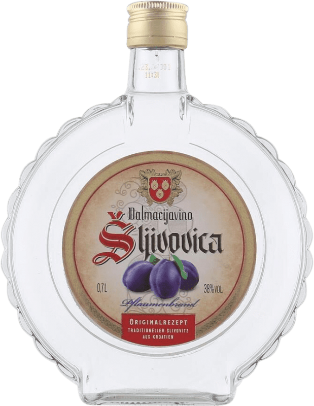 16,95 € | Grappa Orujo Dalmacijavino. Sljivovica Pflaumenbrand Croazia 70 cl