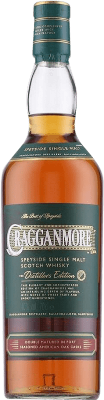 Free Shipping | Whisky Single Malt Cragganmore Distillers Limited Edition Scotland United Kingdom 12 Years 70 cl