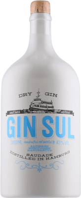 Джин Gin Sul Dry Gin Специальная бутылка 3 L