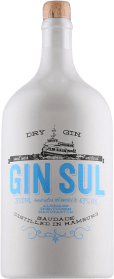 Gin Sul Dry Gin Spezielle Flasche 3 L