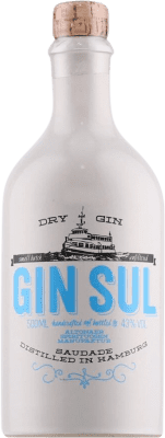 Gin Sul Dry Gin Medium Flasche 50 cl