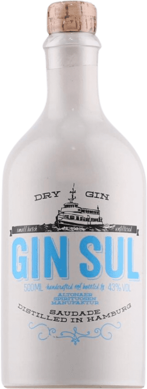 Envoi gratuit | Gin Gin Sul Dry Gin Allemagne Bouteille Medium 50 cl