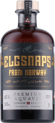 25,95 € | Aquavit Elgsnaps. Premium Aquavit Norvegia Bottiglia Medium 50 cl