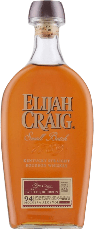 64,95 € Бесплатная доставка | Виски Бурбон Elijah Craig. Small Batch