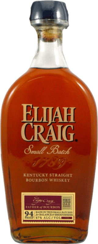 42,95 € | ウイスキー バーボン Elijah Craig. Small Batch アメリカ 70 cl