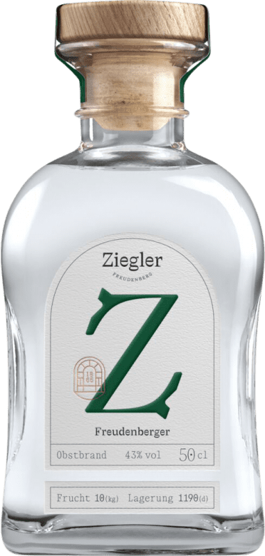75,95 € Kostenloser Versand | Marc Edelbrände Ziegler Freudenberger Medium Flasche 50 cl