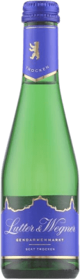 Kostenloser Versand | Weißer Sekt Lutter & Wegner Gendarmenmarkt Trocken Deutschland Kleine Flasche 20 cl