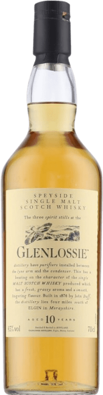 74,95 € Kostenloser Versand | Whiskey Single Malt Glenlossie. Flora & Fauna Edition 10 Jahre