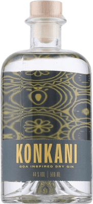 Spedizione Gratuita | Genever Gin Konkani Goa Inspired Germania Bottiglia Medium 50 cl